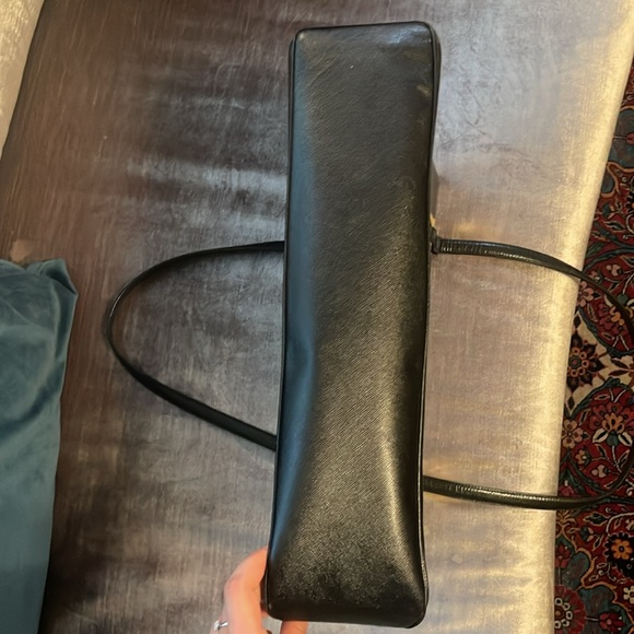 Vintage Ferragamo Black Leather Tote Bag - Picture 6 of 6